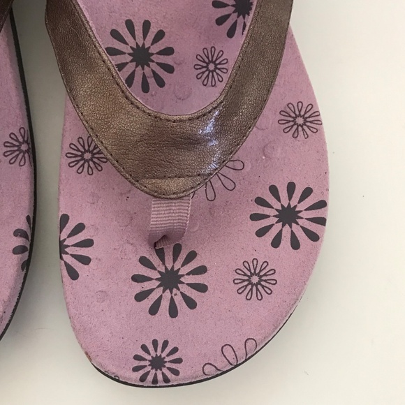 VIONIC Rosemary Orthotic Sandals Purple and Metallic Bronze Women’s Size 7 - Picture 5 of 16